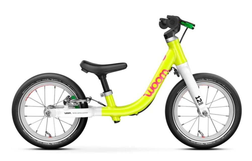 Woom GO 1 - neon-lime Rahmengröße: 12"
