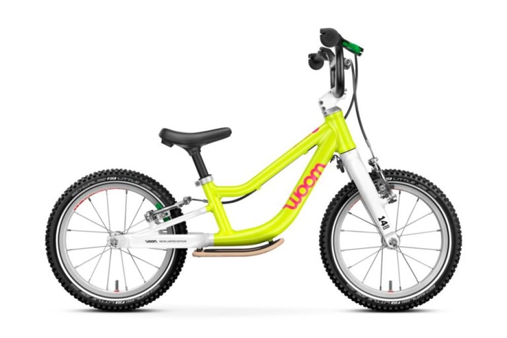 Woom GO 1 PLUS - neon-lime Rahmengröße: 14"